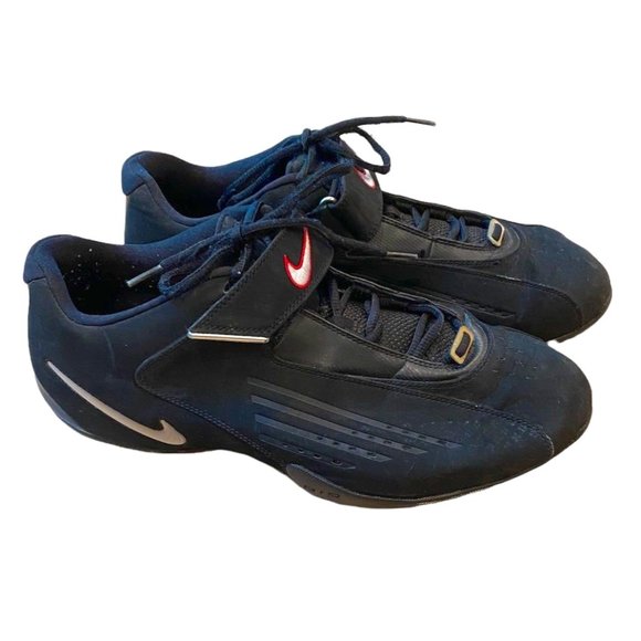 red and black basketball shoes nike